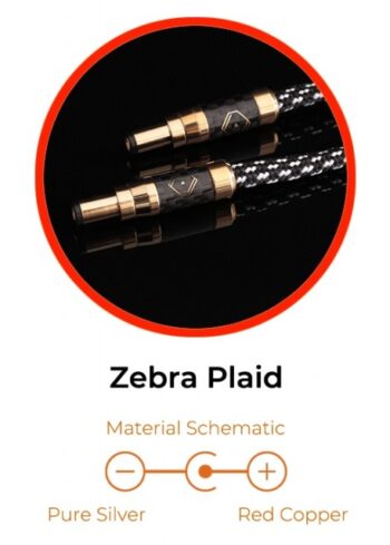 DC Upgrade Cable - 5V Zebra Plaid