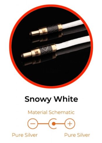 DC Upgrade Cable - 12V Snowy White