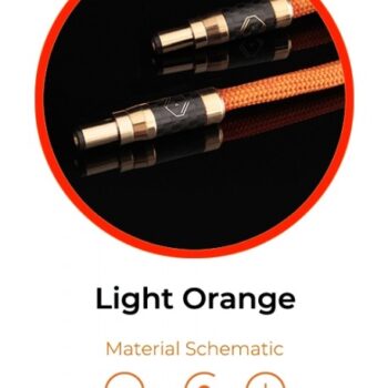 DC Upgrade Cable - 5V Light Orange