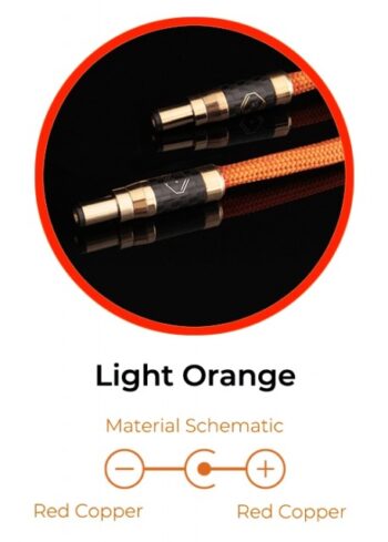 DC Upgrade Cable - 5V Light Orange